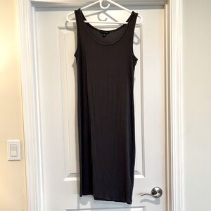 Universal Standard Foundation tank dress in dark gray - size 10-12